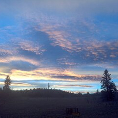 Elkhorn Ranch Morning Sky