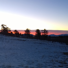 Elkhorn Ranch Winter Sunrise
